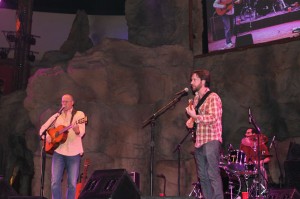 At Mohegan Sun singing